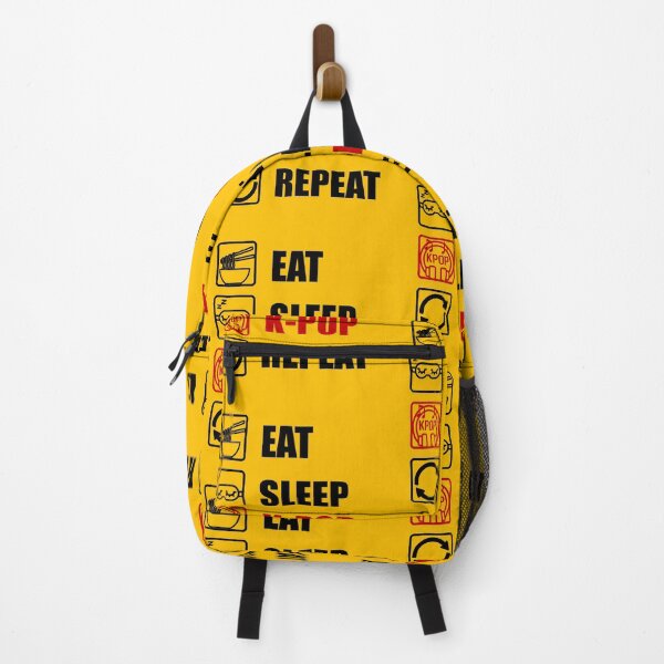 Item preview, My Daily Life Cycle Eat Sleep K-pop Repeat designed and sold by Noodle Doodle.