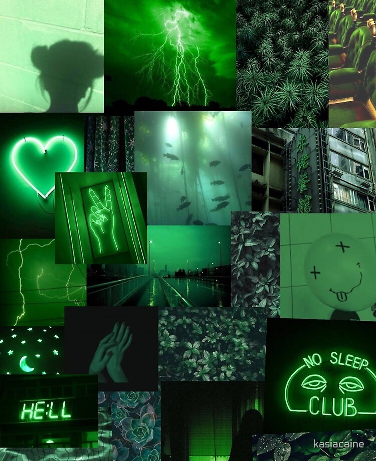 neon green aesthetic