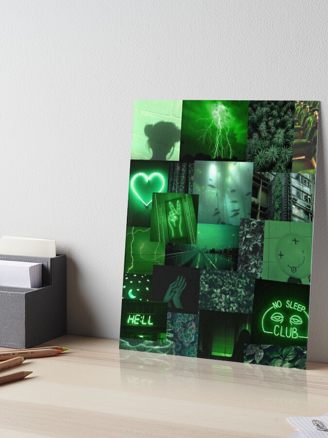 neon green aesthetic  Green aesthetic, Aesthetic collage, Dark