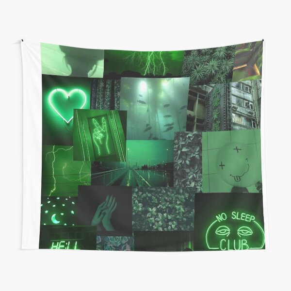 Neon Green Aesthetic Photo Wall Collage Kit -   Green aesthetic, Dark green  aesthetic, Gucci wallpaper iphone