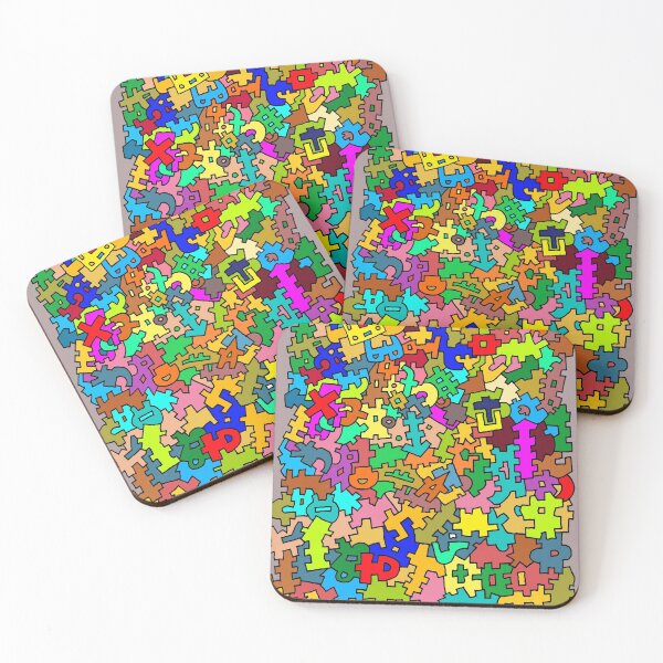 Item preview, Scattered Shapes designed and sold by Chris Thomas Illustration.