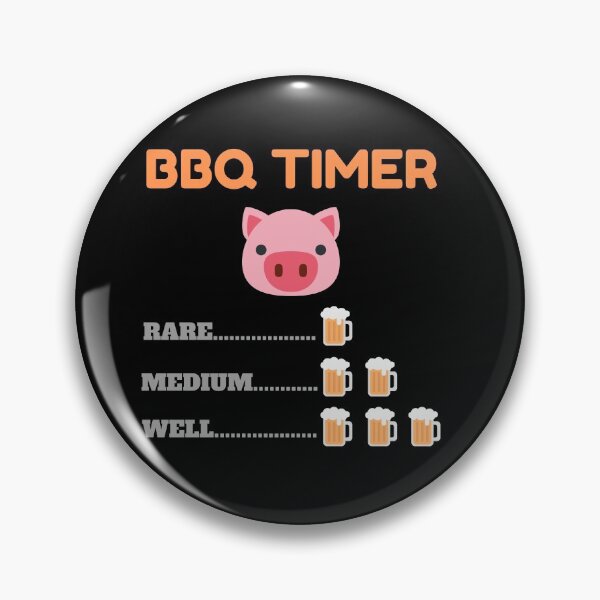 Item preview, BBQ Timer: it is time for some barbecue (rare, medium or well). designed and sold by Mya4You.