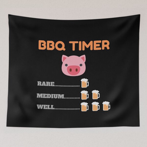 Item preview, BBQ Timer: it is time for some barbecue (rare, medium or well). designed and sold by Mya4You.