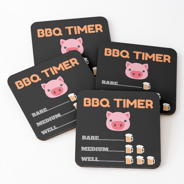 Item preview, BBQ Timer: it is time for some barbecue (rare, medium or well). designed and sold by Mya4You.