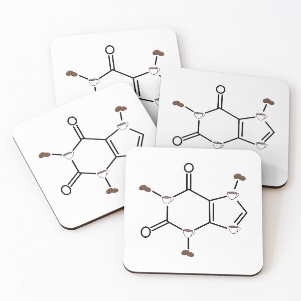 Item preview, Caffeine Molecule designed and sold by craftwithvee.