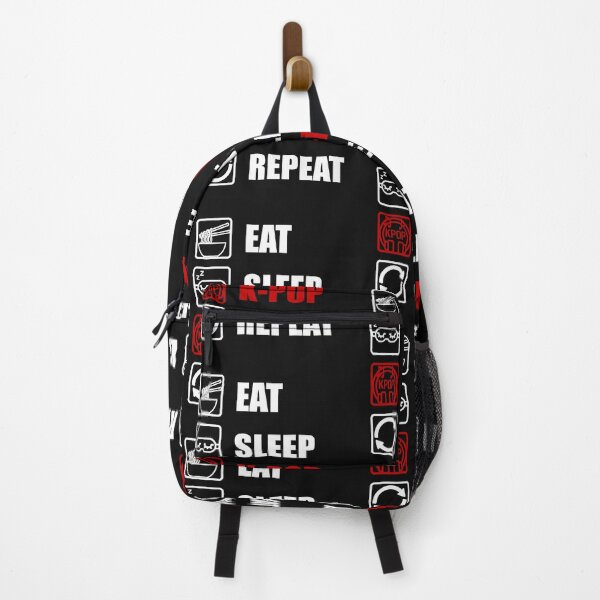 Item preview, My Daily Life Cycle Eat Sleep K-pop Repeat designed and sold by Noodle Doodle.