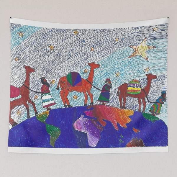 Item preview, Wise Men Still Seek Him designed and sold by ArtChildGalore.