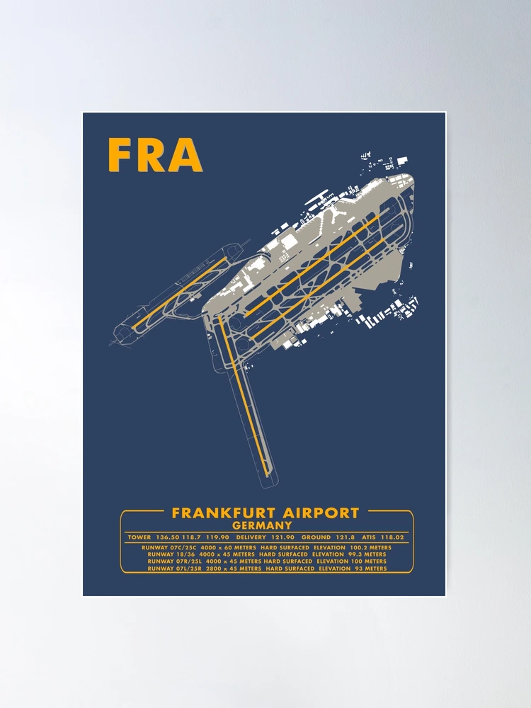 FRA Frankfurt Airport Germany Airport Art\