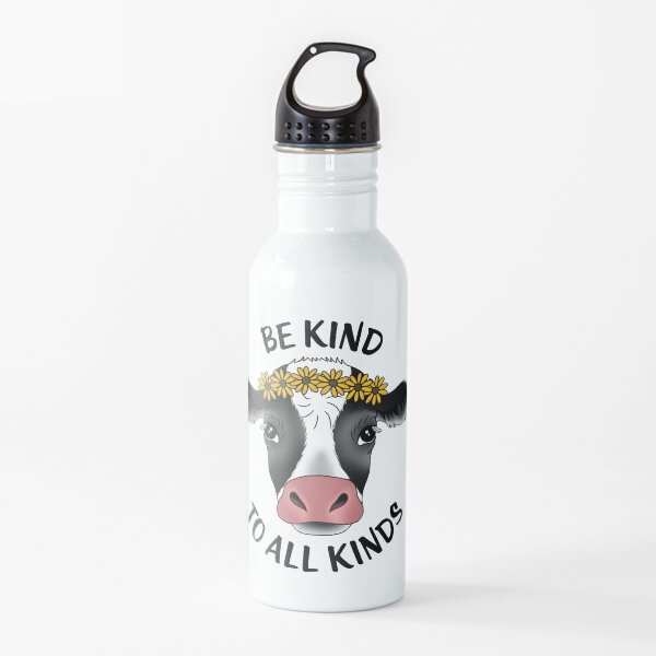 Cow sticker Water Bottle