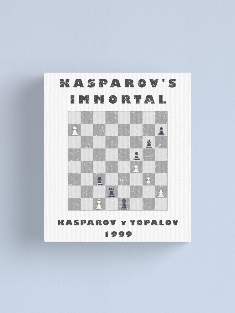 Kasparov's Immortal Chess Game of All Times