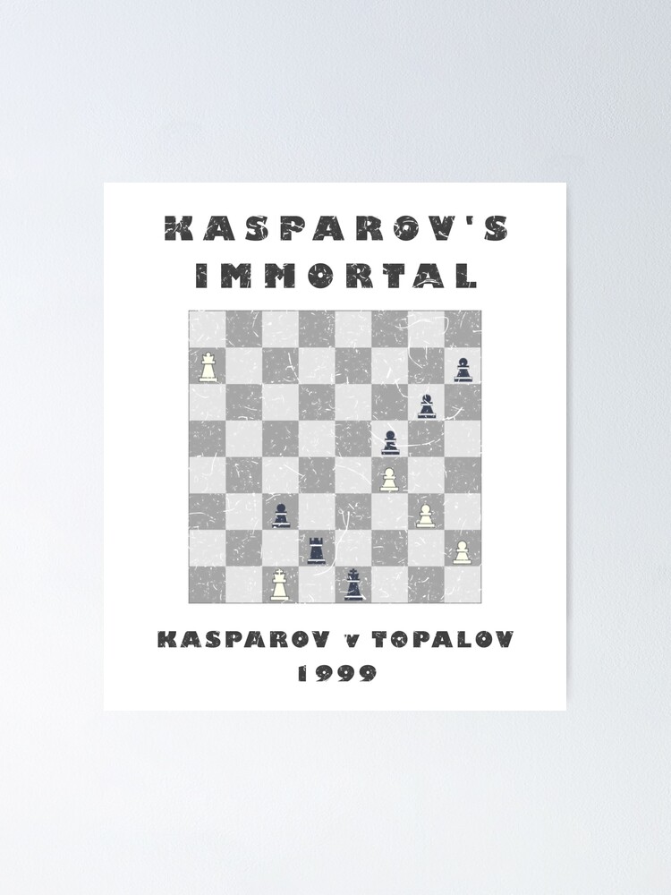 Poster The World's Great Chess Games: Karpov - Kasparov 