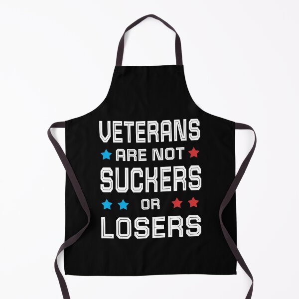 Item preview, veterans are not suckers or losers designed and sold by AnimaLovers.