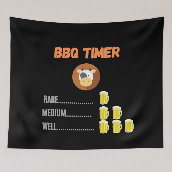 Item preview, BBQ Timer: it is time for some barbecue (rare, medium or well). designed and sold by Mya4You.
