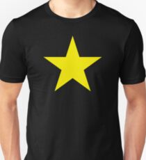 Gold Star Solid Unisex T-Shirt