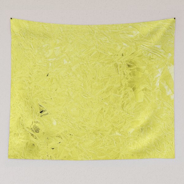 Item preview, Crumpled Foil Abstract in Pastel Yellow designed and sold by Darcy777.