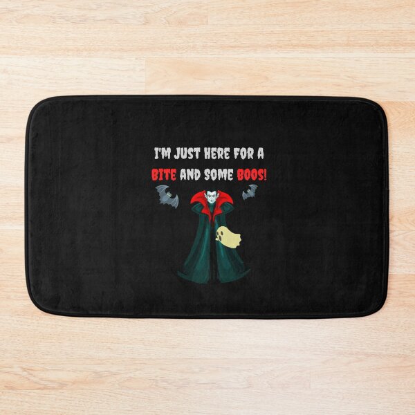 Item preview, I'm Just Here For A Bite and Some Boos! Halloween Funny T Shirt designed and sold by Sal's T Shirts and Designs.