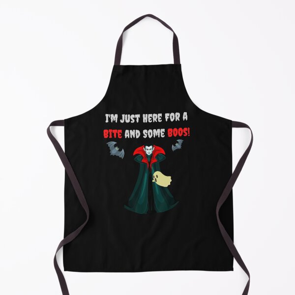Item preview, I'm Just Here For A Bite and Some Boos! Halloween Funny T Shirt designed and sold by Sal's T Shirts and Designs.