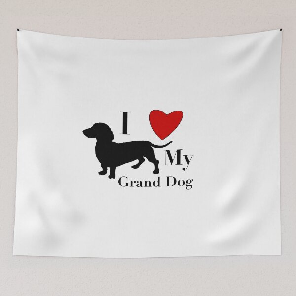 Item preview, I Heart My GrandDog designed and sold by AllyInDreamland.