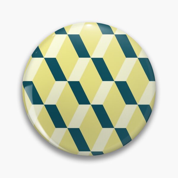 Item preview, Yellow and blue simple geometric pattern designed and sold by natalyon.