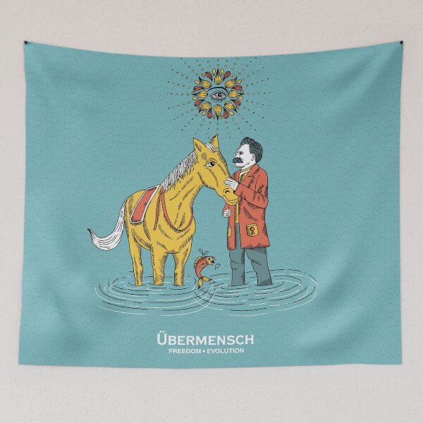 Item preview, Nietzsche the evolution designed and sold by Carolina  Zambrano Enriquez.