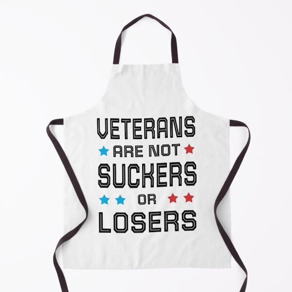 Item preview, veterans are not suckers or losers designed and sold by AnimaLovers.