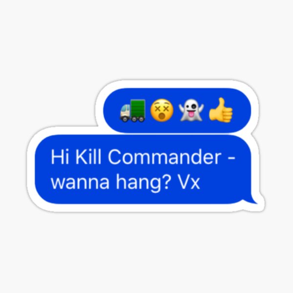 Item preview, kill commander (killing eve) designed and sold by myhaughtcop.