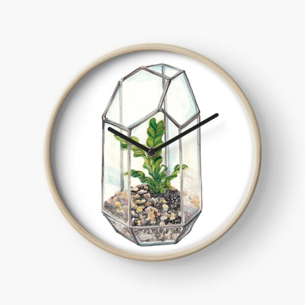 House plant Clock