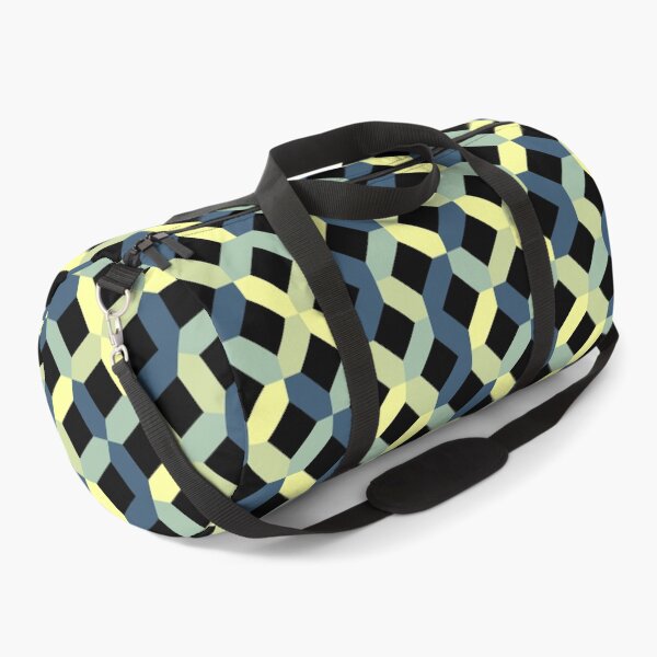 Item preview, Yellow blue and black simple geometric pattern designed and sold by natalyon.