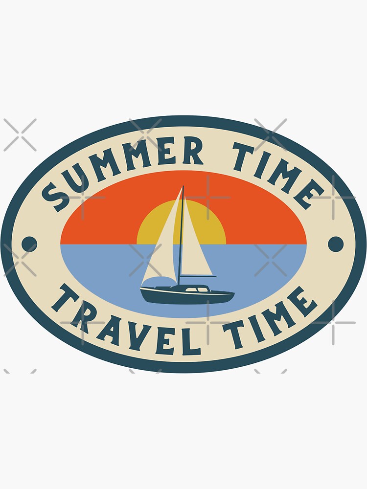 Summer Timer Sticker For Sale By Joaonetodecor Redbubble