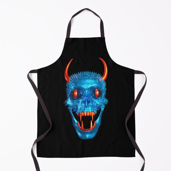 Item preview, Halloween Demon skull in blue designed and sold by bradm50.
