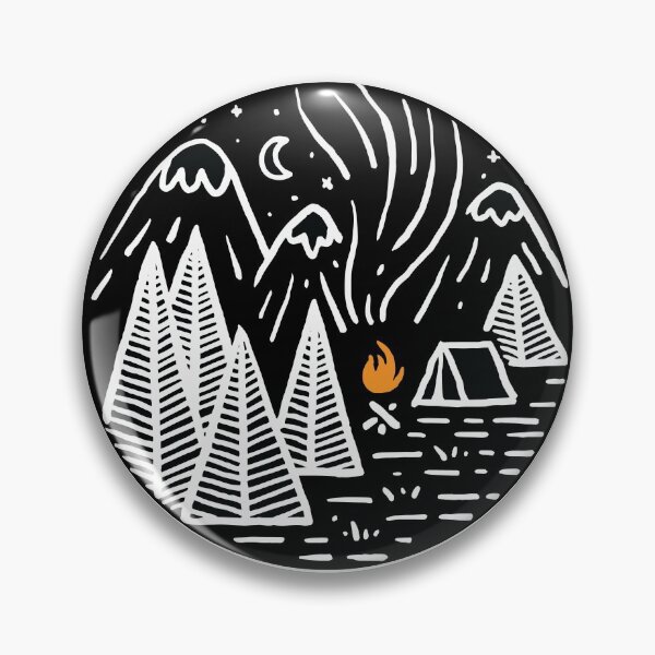 Artikelvorschau, Becher - Hand gezeichnete Berge Wald, See und Camping entworfen und verkauft von della95.