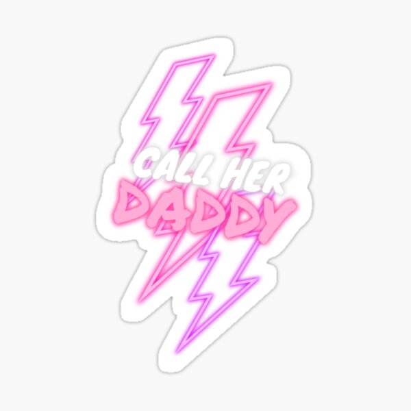 Call Her Daddy Lightning Sticker