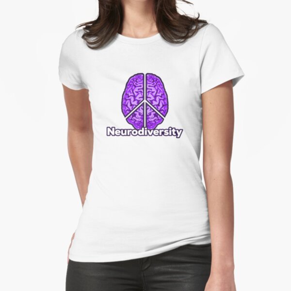 Peace of Mind - Neurodiversity Fitted T-Shirt