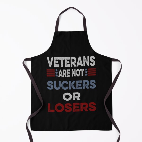 Item preview, veterans are not suckers or losers designed and sold by AnimaLovers.