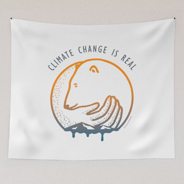 Item preview, Climate change is real designed and sold by Frank J. Art.