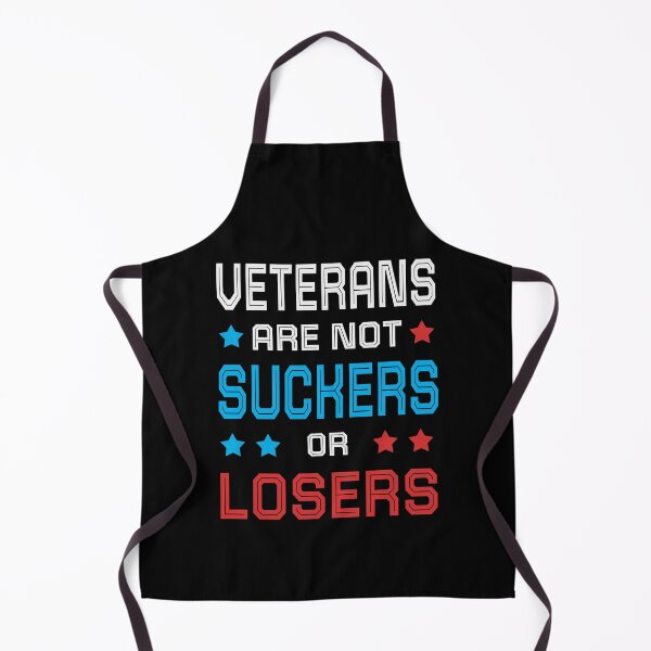 Item preview, veterans are not suckers or losers designed and sold by AnimaLovers.