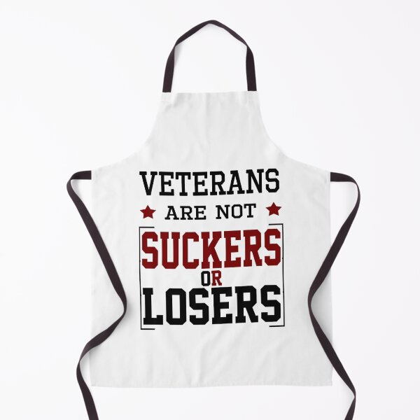 Item preview, veterans are not suckers or losers designed and sold by AnimaLovers.