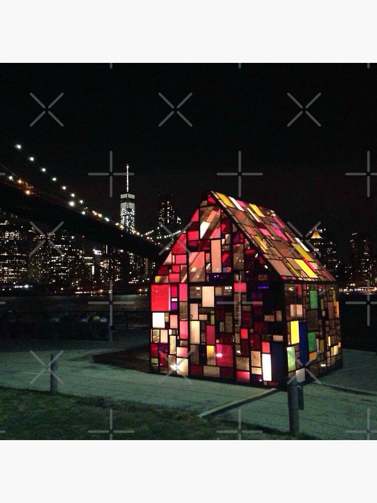 Stained Glass House- Brooklyn Bridge Park-Tom Fruin's Art Installation by Matlgirl