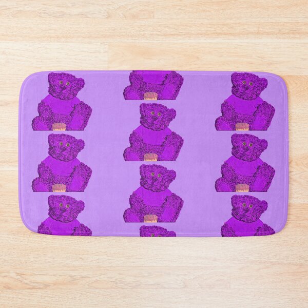 Item preview, Purple Bear with Cake Cutout designed and sold by kristalcurt.