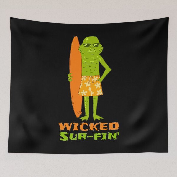Item preview, Funny, Cool Surfer Swamp Monster for Halloween or Anytime! designed and sold by UrTops.