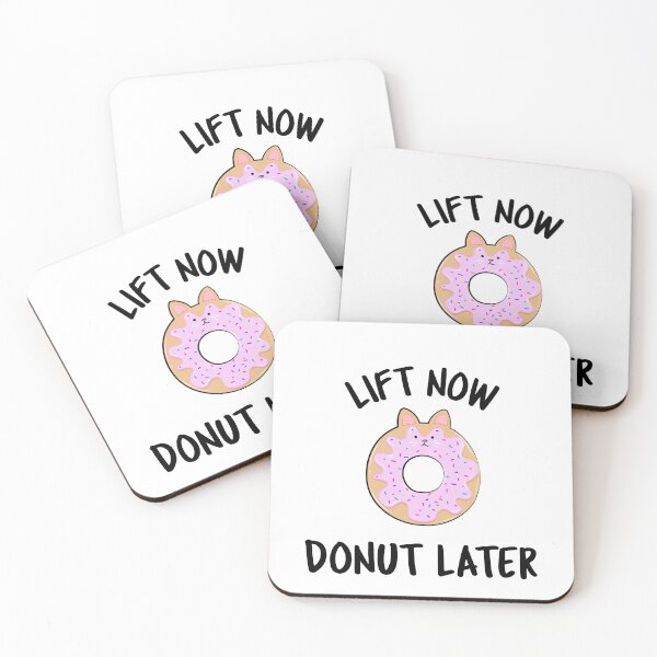 Item preview, Lift Now Eat Donut Later designed and sold by YourEssentials.
