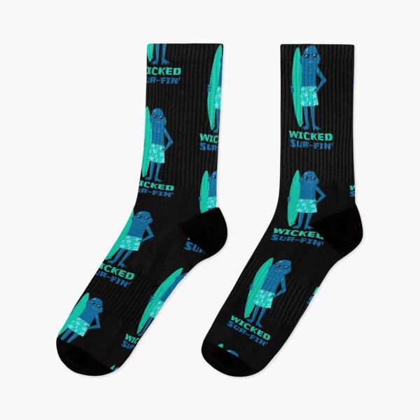 Item preview, Funny, Cool Surfer Blue Swamp Monster for Halloween or Anytime! designed and sold by UrTops.