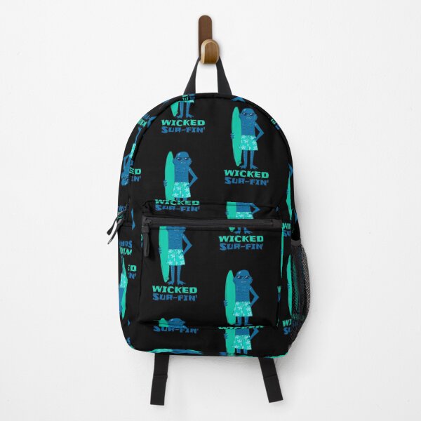 Item preview, Funny, Cool Surfer Blue Swamp Monster for Halloween or Anytime! designed and sold by UrTops.