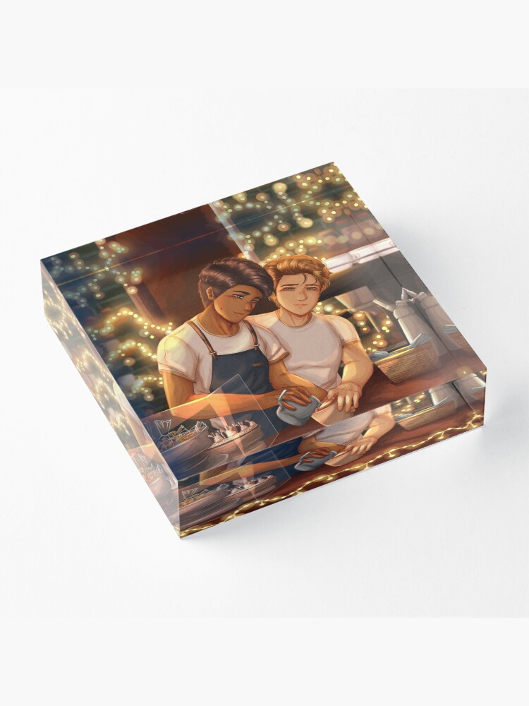 Alternate view of Victor and Benji Acrylic Block