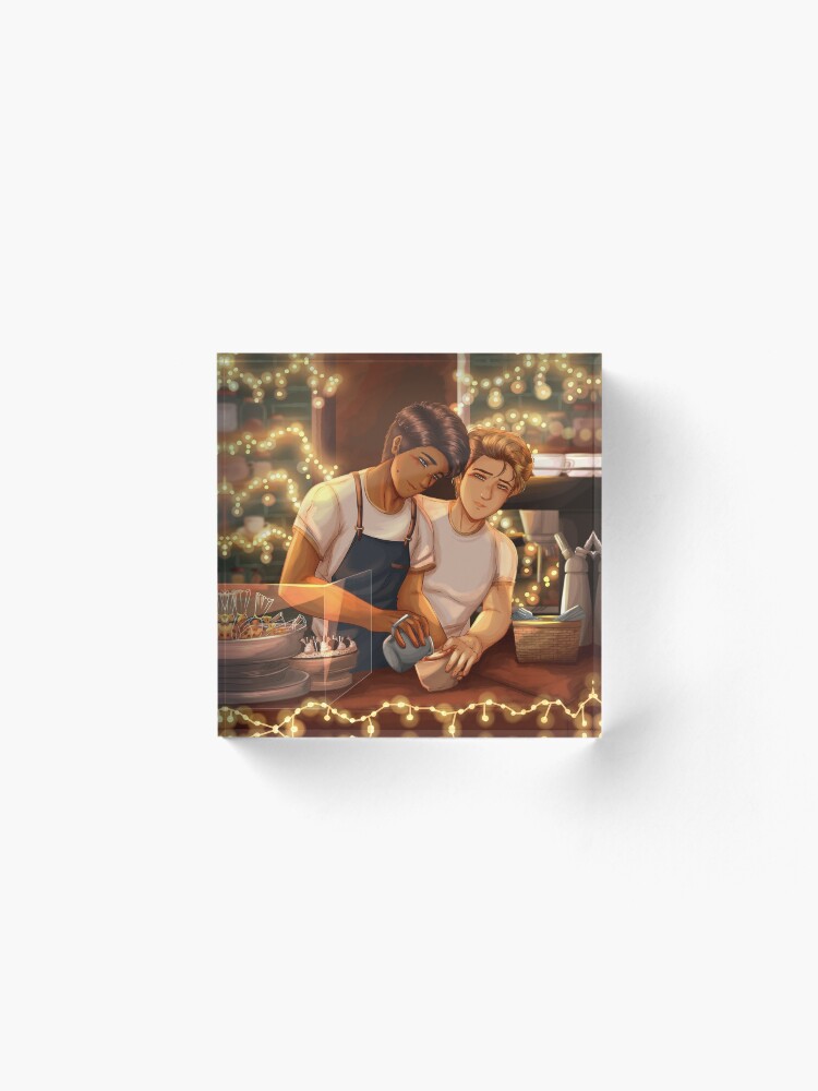 Alternate view of Victor and Benji Acrylic Block