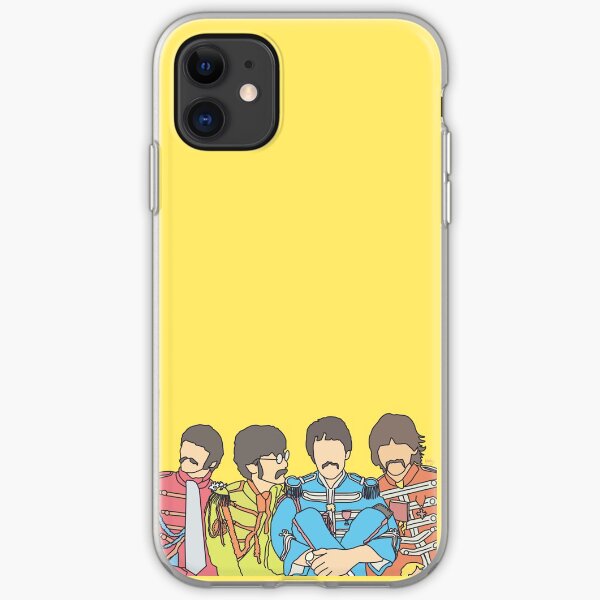 the Beatles Sgt Pepper iPhone Soft Case