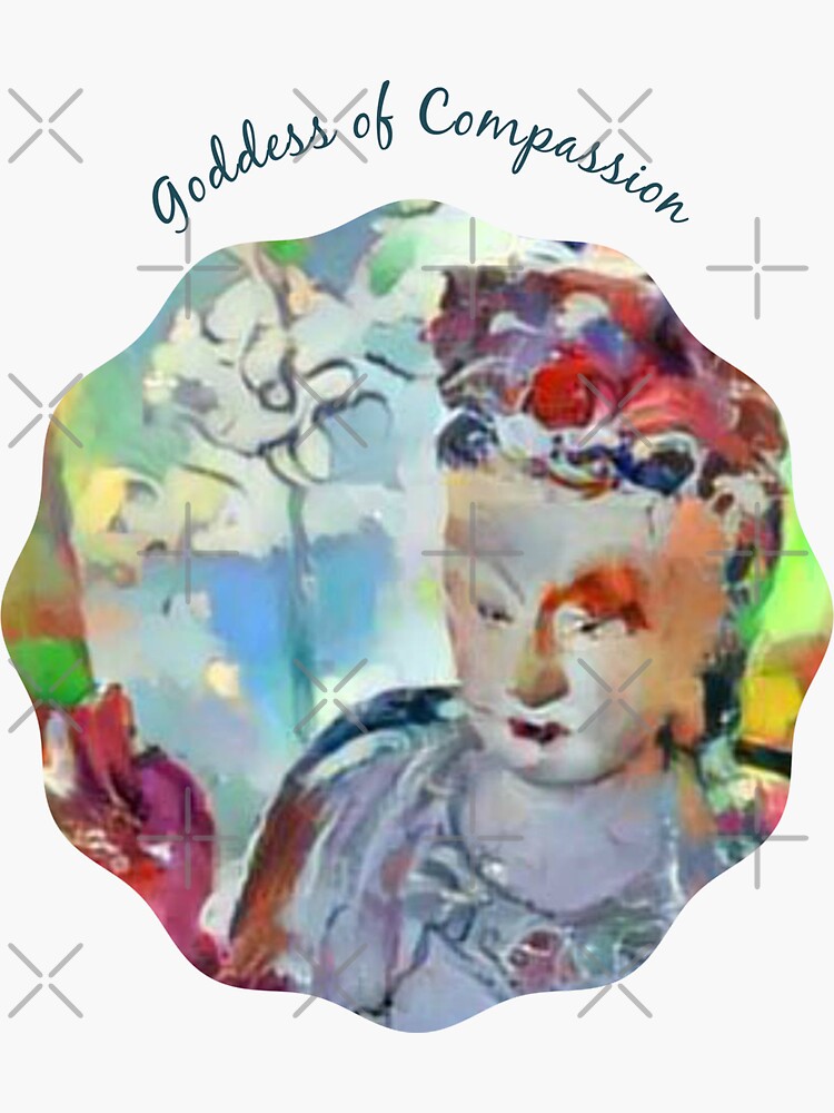 Goddess of Compassion-Kuan Yin-Guanyin- Guan Yin-Buddhist by Matlgirl