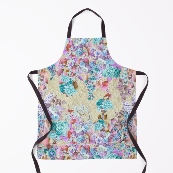 Item preview, Blue Floral on Lace designed and sold by 99Brooklynn99.