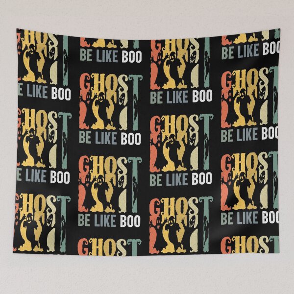 Item preview, Ghost Be Like Boo Amusing Halloween Vintage Big designed and sold by GravitiTees.
