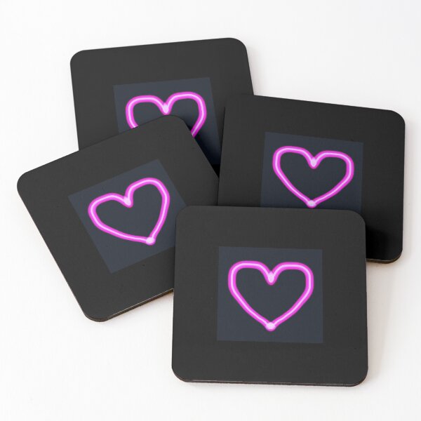 Item preview, Neon Pink Heart Design by Cat Doss designed and sold by Cat Doss.